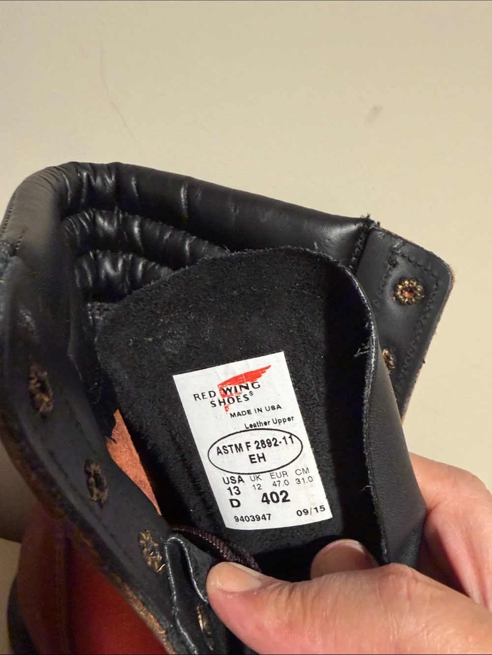 Red Wing Shoes classic red